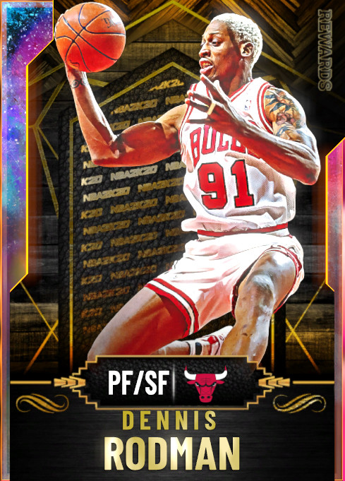 丹尼斯·罗德曼（MT | 银河） 2K20历史 - NBA2K数据库