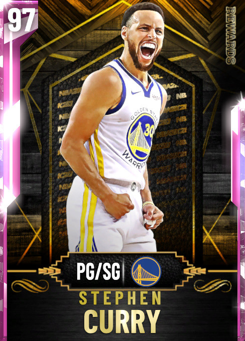 斯蒂芬·库里（MT | 粉钻） 2K20历史 - NBA2K数据库
