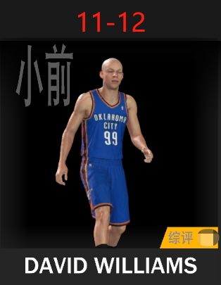 大卫·威廉姆斯（2011-2012）