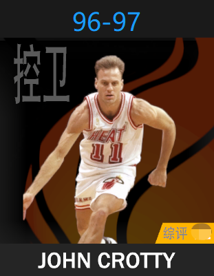约翰·克罗蒂（1996-1997）