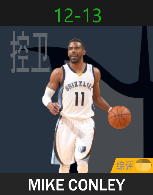 迈克·康利（2012-2013）