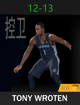 托尼·罗滕（2012-2013）