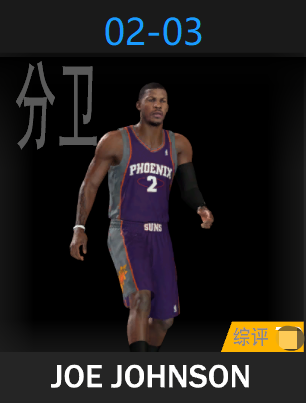 乔·约翰逊（2002-2003）