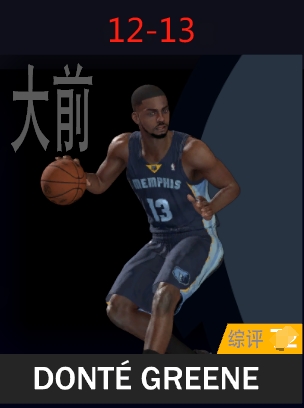 丹特·格林（2012-2013）