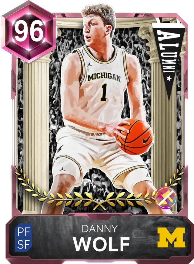 丹尼·沃尔夫（MT | 粉钻#Michigan Wolverines）